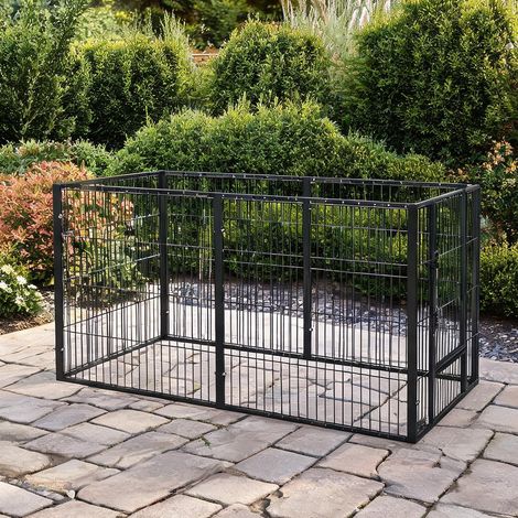 Barrière pour chien preto en aço 150 x 79 x 81 cm (1/5)