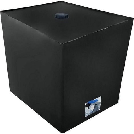 Housse de protection anti-UV pour cuve IBC 1000L, imperméable, 116x100x120cm (1/5)