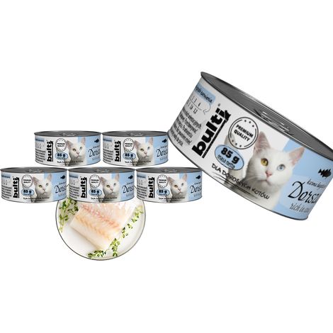 BULTI pâtée pour chat, boîte de 6 x 85 g (1/2)