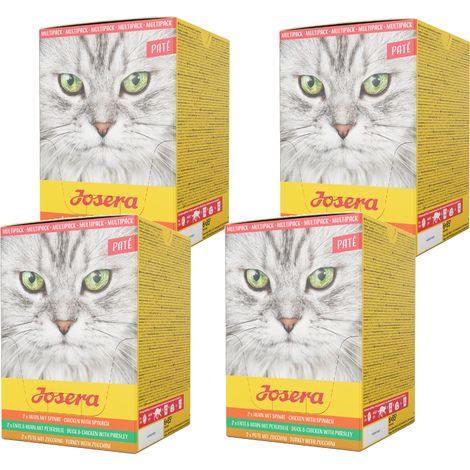 Josera Multipack Pâté Poulet Canard Dinde 24x85g (1/2)