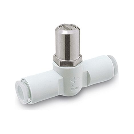 Raccord silencieux et réducteur d'échappement SMC AS2, R 1/4, 8mm ( Prix pour 1 )