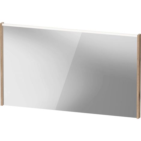 Duravit D-Code Spiegel, LED-Lichtfeld oben, 1200x700mm, externer (1/2)