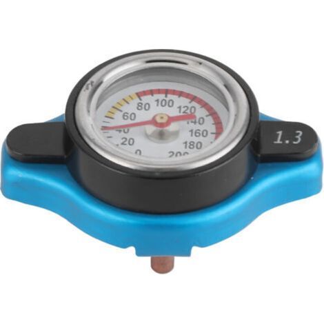 Tappo termostatico per radiatore, tappo termostatico universale per radiatore, tappo a tenuta stagna per serbatoio dell'acqua con indicatore di temperatura (testa piccola 1.3par) (1/4)