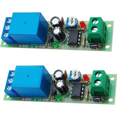 Module temporisé DC12V NE555, interrupteur temporisé, réglable (1/5)