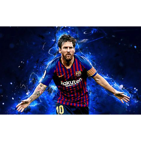 Papier peint panoramique Football - Joueur de Foot - 130 cm x 81 cm (1/2)