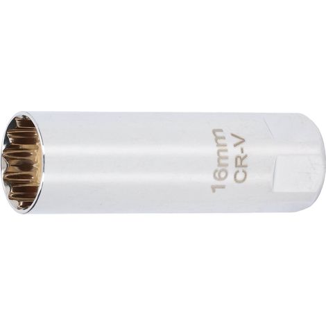 Douille magnétique universelle pour bougies d'allumage, outil spécial ultra-mince à paroi mince, 12 pans, 3/8 po (16 mm)