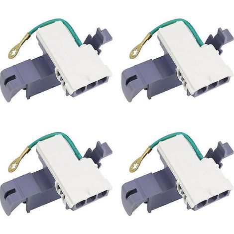 Lot de 4 pièces de rechange pour interrupteur de couvercle de lave-linge (1/5)