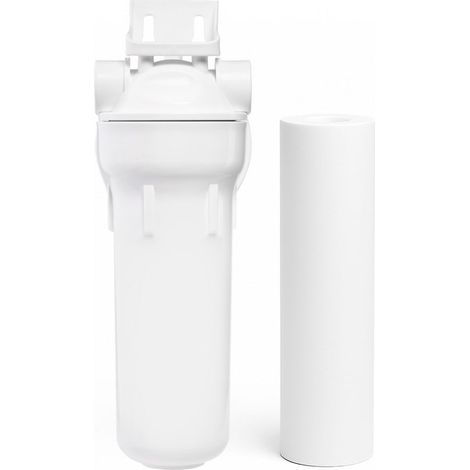 Porte-filtre à eau simple 10'' haute pression avec cartouche CPV ECOSOFT