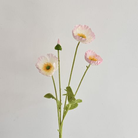 Fleurs artificielles en soie rose pâle – 10 unités élégantes et réalistes pour décoration de mariage, intérieur et événements spéciaux
