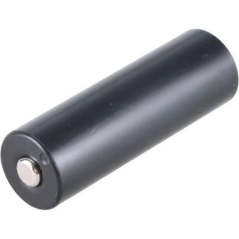 Tube porte-piles cylindrique de conversion pour batteries 18650 à 21700 universel (1/4)