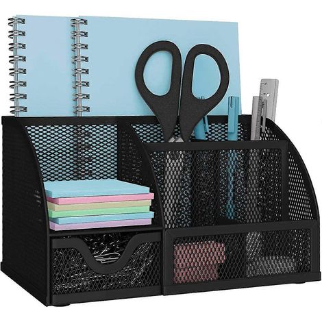Schreibtisch-Organizer für Akten, stabiler Schreibtisch-Organizer für Zuhause, Büro, Schule, Wohnheim, Bürobedarf (1/5)