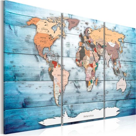 Tableau Imprimé "Sapphire Travels" 60 x 90 cm (1/2)