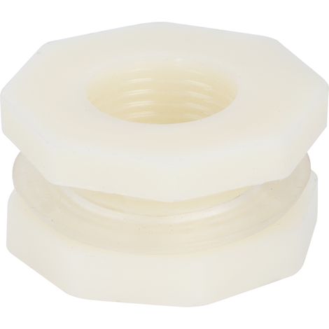 Adaptador de conexión para acuario G1/2 DN15, rosca hembra/macho, ABS, 10 unidades para piscina/acuario. (1/5)