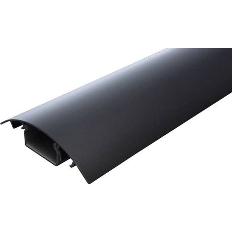 Protecteur de câble (L x l x H) 500 x 80 x 20 mm noir (anodisé) Contenu: 1 pc(s) S10820 (1/5)