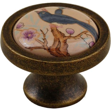 Poignée de meuble, bouton de tiroir, poignée de rechange pour armoire, tiroir, bibliothèque, commode-3.8cmx3.1cmx2.2cm (1/5)