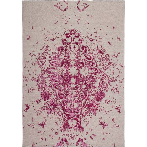 Tapis fait main 700 ballerina ivoire rose - 80 x 150 cm
