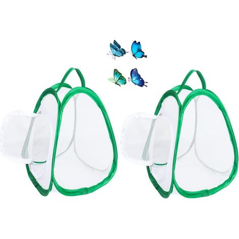 Cage à papillons – Filet d'élevage pour enfants – Pour insectes et papillons (1/5)