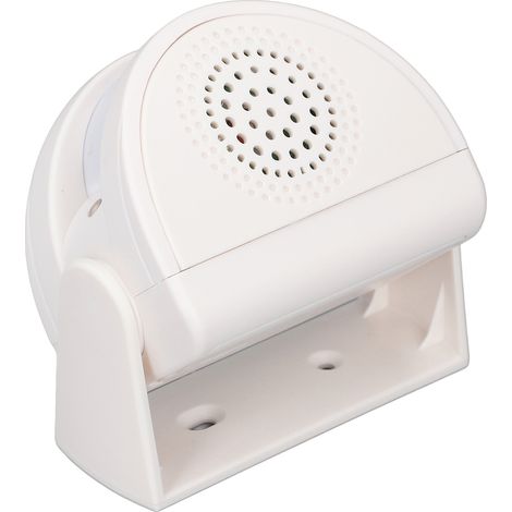 Sonnette à détecteur de mouvement, 32 mélodies, 4 niveaux de volume, alarme d'entrée intérieure pour commerces de détail (1/5)