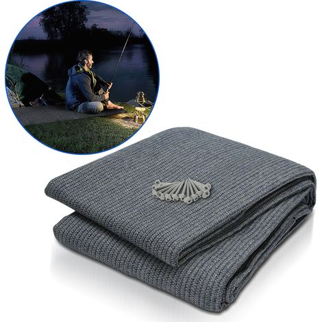 SWANEW Tappetino per tenda Tenda impermeabile da campeggio telo per tenda all'aperto telo da picnic coperta caravan ,Grigio, 300x500CM (1/5)