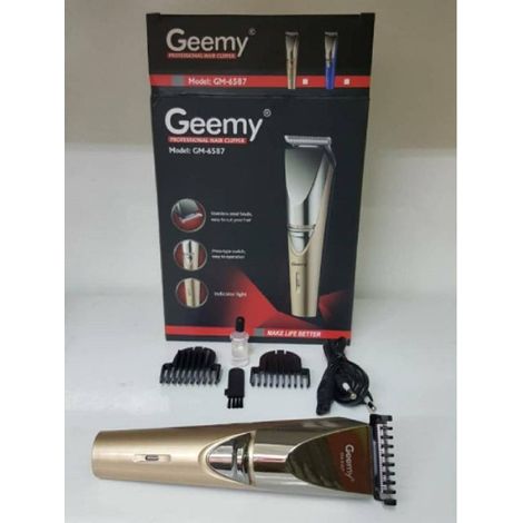 Trade Shop - Taglia Capelli Rasoio Per Barba Baffi Professionale 4 Lunghezze Cordless Gm-6587 - (1/5)
