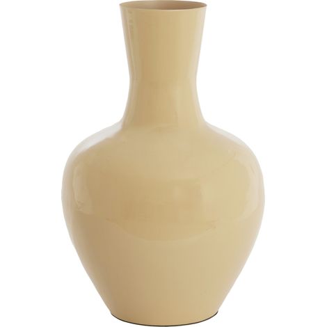 Light & Living Vase NANA in Sandfarbe Glanz – Ø44x69 cm