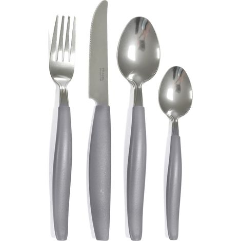 Pure - Ménagère 24 pièces Gris