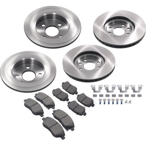 Nuevo Discos + Pastillas Freno Eje Delantero Trasero for Opel Meriva 03-10 (1/5)