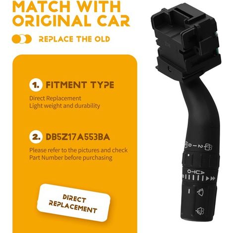 DB5Z-17A553BA is suitable for high-spec Ford Edge Explorer wiper switches. (1/4)