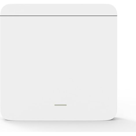 Kit interruttore intelligente Wi-Fi - Ricevitore + interruttore wireless, telecomando intelligente compatibile con l'app Tuya e Google Home/Alexa (1 interruttore (1 pulsante))