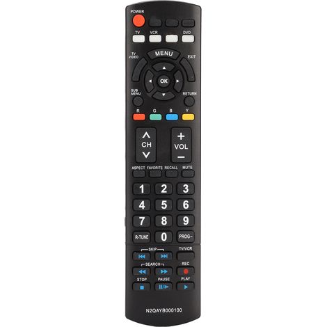 Télécommande universelle de remplacement pour TV PT50LCZ7 PT50LCZ70, fonctionne sans piles, télécommande sans fil N2QAYB000100 (1/5)