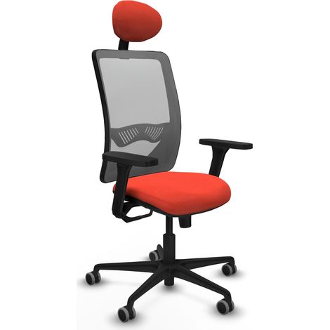 Sedia ergonomica piqueras y crespo Zulema nero supporto comodo (1/2)