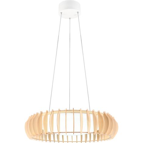 Suspension RL Monte bois clair LED 40W CCT 60cm var. (1/5)