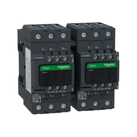TeSys D - contacteur inverseur - 3P(3NO) - AC3 - = 440V 50A - 24Vcc - Everlink