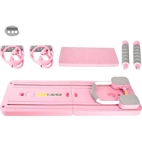 Mesa de entrenamiento, tecnología de rebote, entrenamiento de cuerpo completo, rosa (1/2)