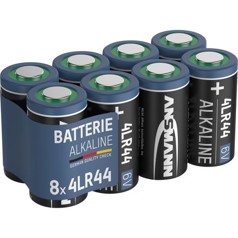 ANSMANN 4LR44 6V Alkaline Batterie Spezialbatterie - 8er Pack