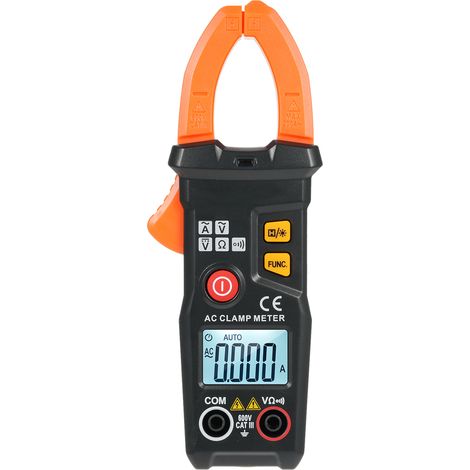 Pince multimètre numérique PM2016A 6000 comptes noir/orange (1/5)