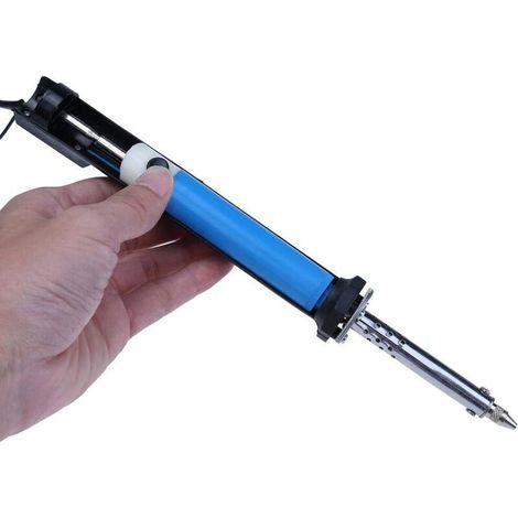 Pompe à dessouder électrique avec pompe à dessouder portable