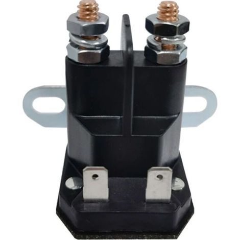 725-04439 Relais de Démarreur Solenoide 12V Solénoïde Tracteur Tondeuse Relais Demarreur Starter Solenoid Relay pour John Deere AM138068 Cub Cadet 725 04439 MTD Tondeuse Autoportée (1/4)
