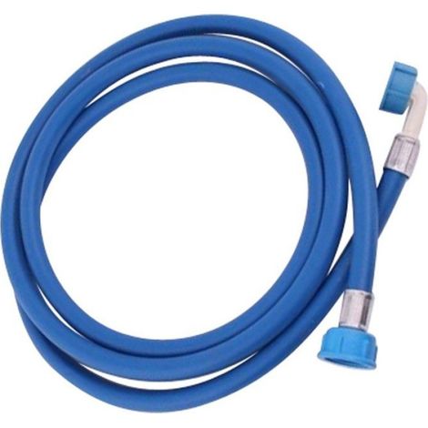 Tuyau D Alimentation - 90 Degres - Eau Froide - Bleu - 1 Piece