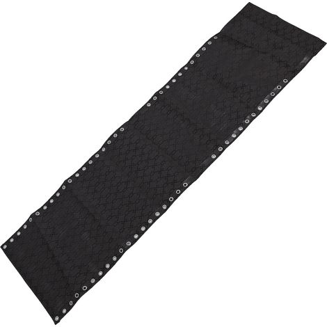 Tissu rechange transpirant chaise longue relaxation compatible chaise gravité zéro facile à monter pour bain de soleil 43x156,5 cm 770 g (1/5)