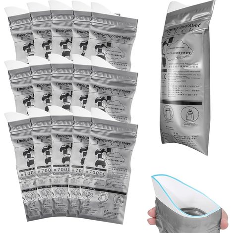 15 Pcs Urine Bags 700 ml Vomiting Bag Car (1/5)