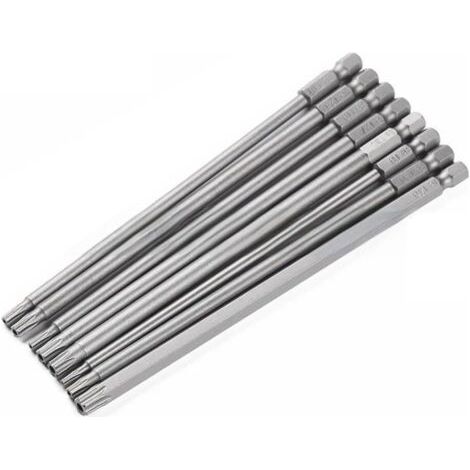 8pièces Jeu Embouts De Tournevis Étoile Embouts Coffret Outils Pour Réparation,150 mm de long (1/5)