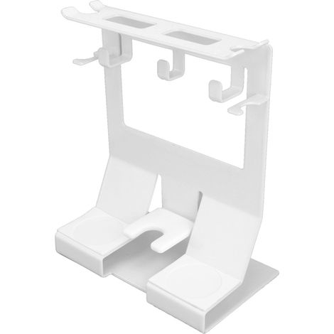 Station de tassage de café blanche, support de rangement pour cafetière, étagère multifonctionnelle de 58 mm (1/5)