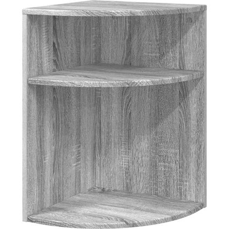 Maison Exclusive - Mesa Auxiliar Gris Sonoma 39,7 x 39,7 x 60 cm