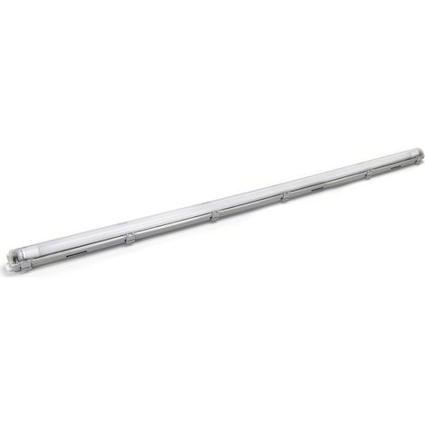 Plafoniera stagna a 1 posto con Tubo Led G13 T8 incluso da 150cm IP65 Bianco freddo 6500K Aigostar (1/5)