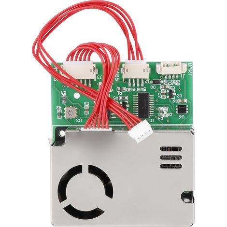 Capteur PM2.5 6-en-1 Laser Module Sortie PWM UART Acier ABS 5V pour Purificateur d'Air Ventilation Mesure Temps Réel Compact (1/4)