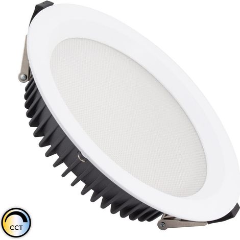 LED Downlight Einbaustrahler 20W Rund  AERO CCT 130 lm/W Mikroprismatisch  Ausschnitt Ø 155 mm Wählbar (Warm-Neutral-Kalt)
