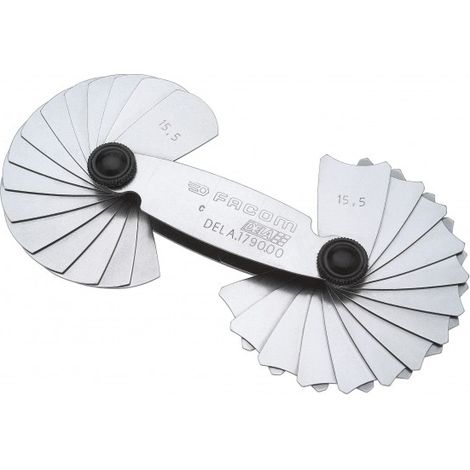 Facom Radienlehre für Radien 15,5 - 25,0 mm