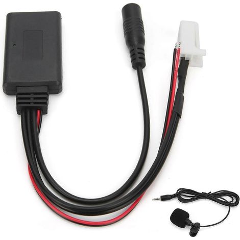 Bluetooth-Audio-AUX-Eingangsadapter mit Mikrofon und Freisprecheinrichtung, passend für Suzuki Swift/Vitra/Jimni