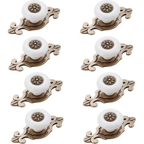 pieces furniture knob vintage style drawer knob furniture knob drawer knob with screws accessories MUMU (1/4)